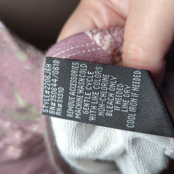 Amy Byer Purple Floral Dress with Ruffled Bell Sleeves Girls Size S 7-8 - Picture 4 of 5